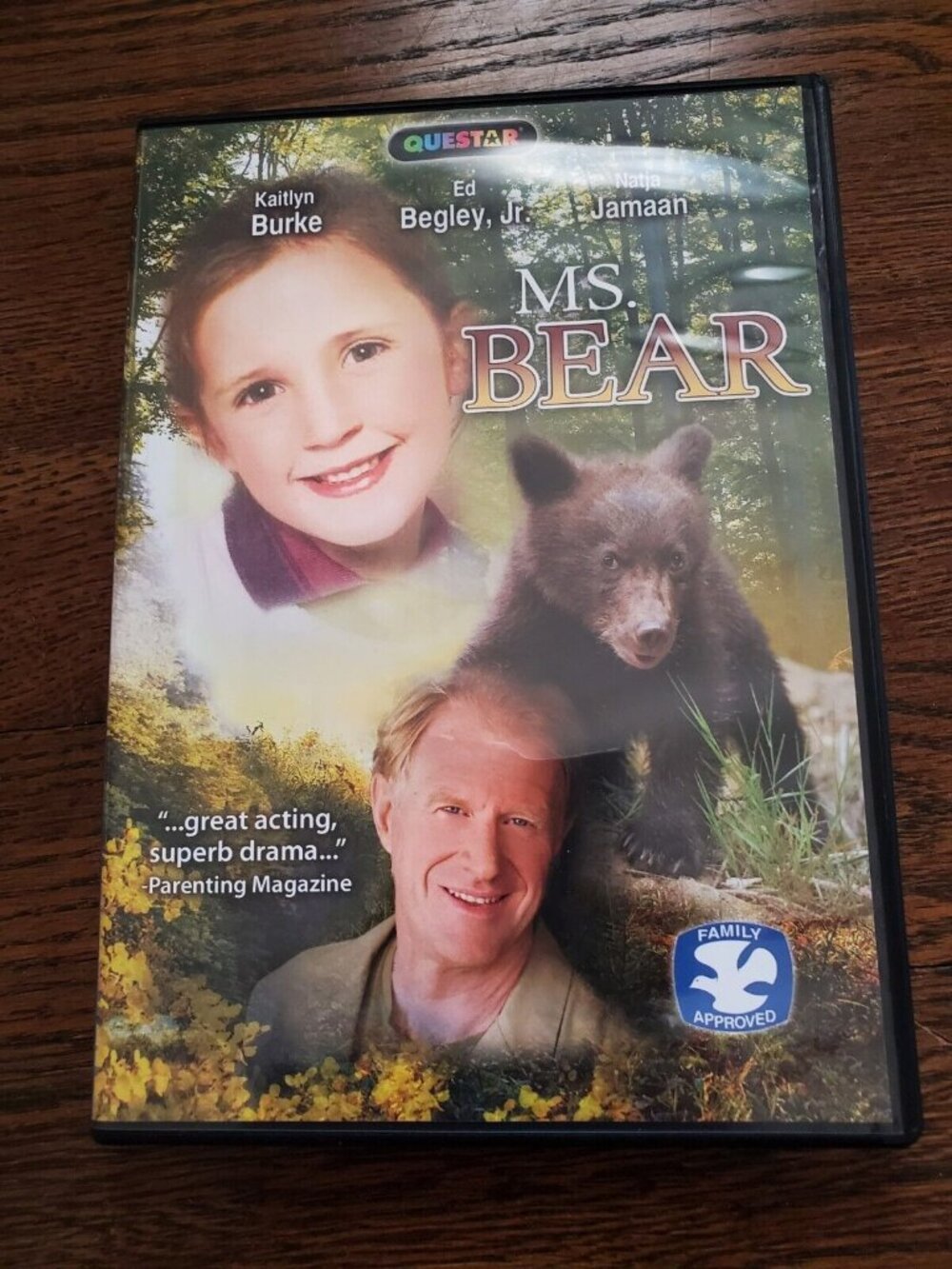 Ms. Bear (DVD, 2014)  Kaitlyn Burke, Ed Begley, Jr., Natja Jamaan VERY GOOD